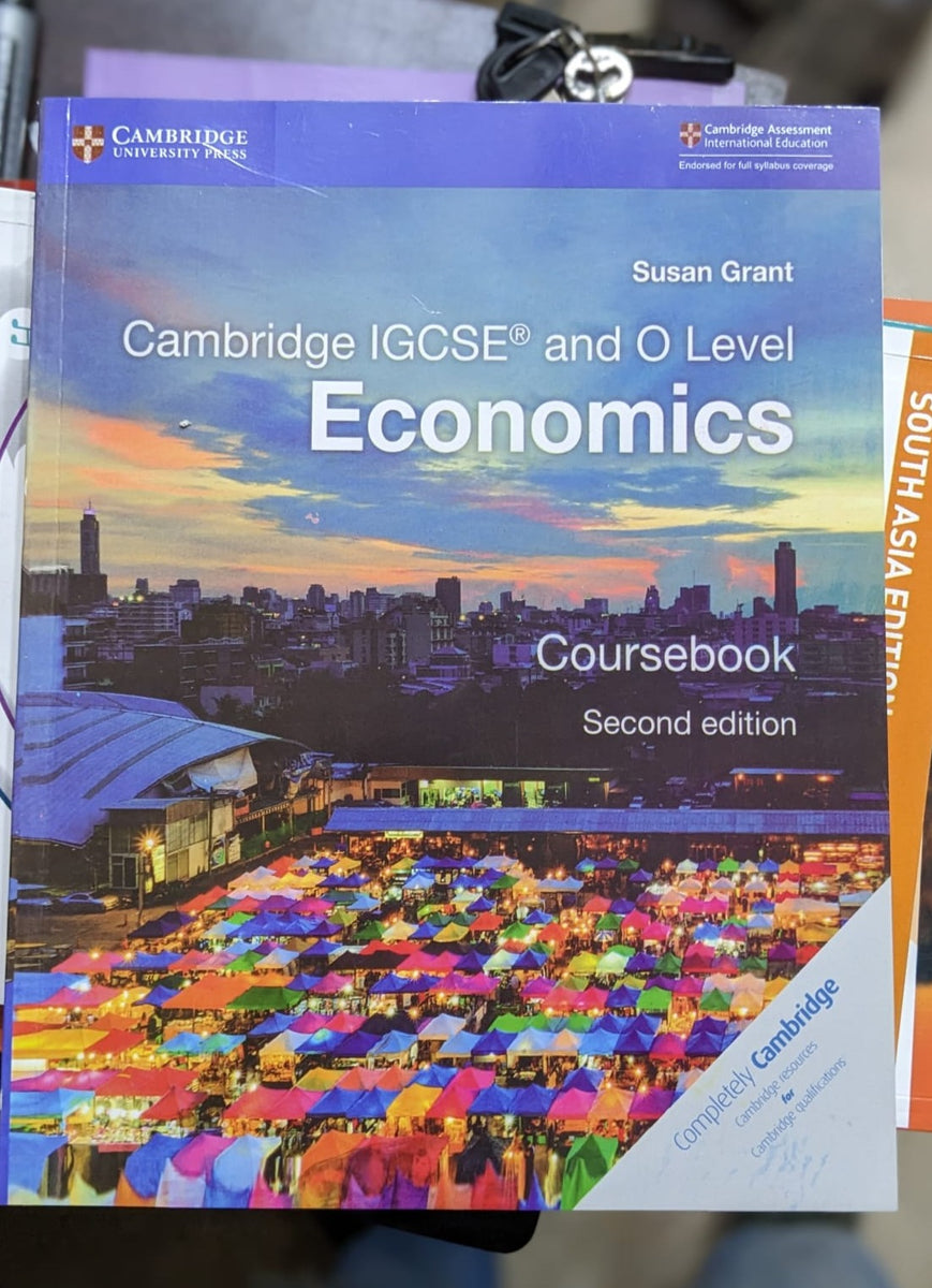 Cambridge IGCSE And O Level Economics Workbook 2nd Edition By Susan ...