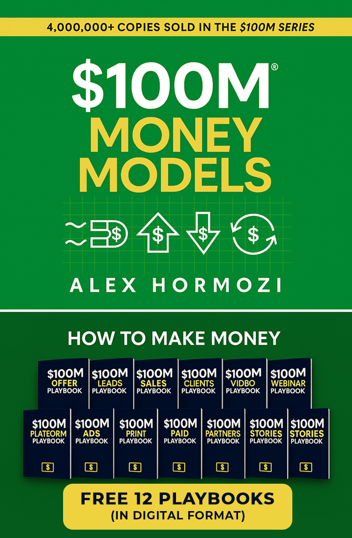 $100M Money Models by Alex Hormozi - Bookshelf.pk Pakistan