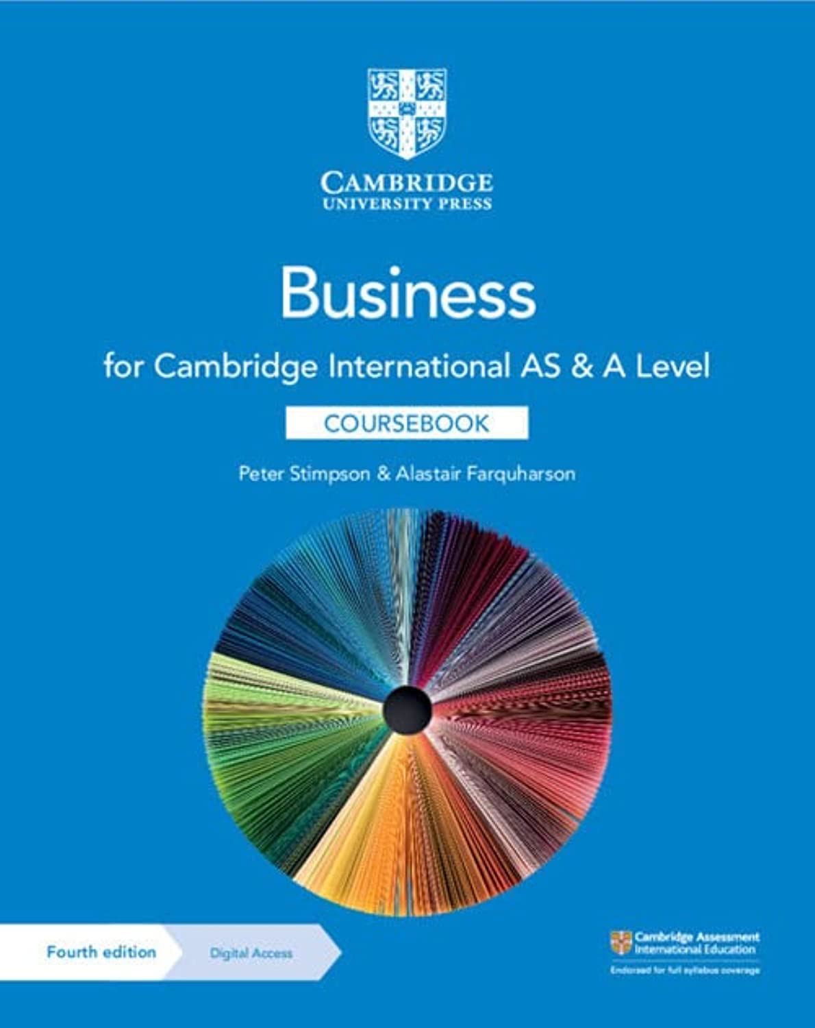 Cambridge International AS & A Level Business Coursebook 4th Edition by Peter Stimpson, Alastair Farquharson