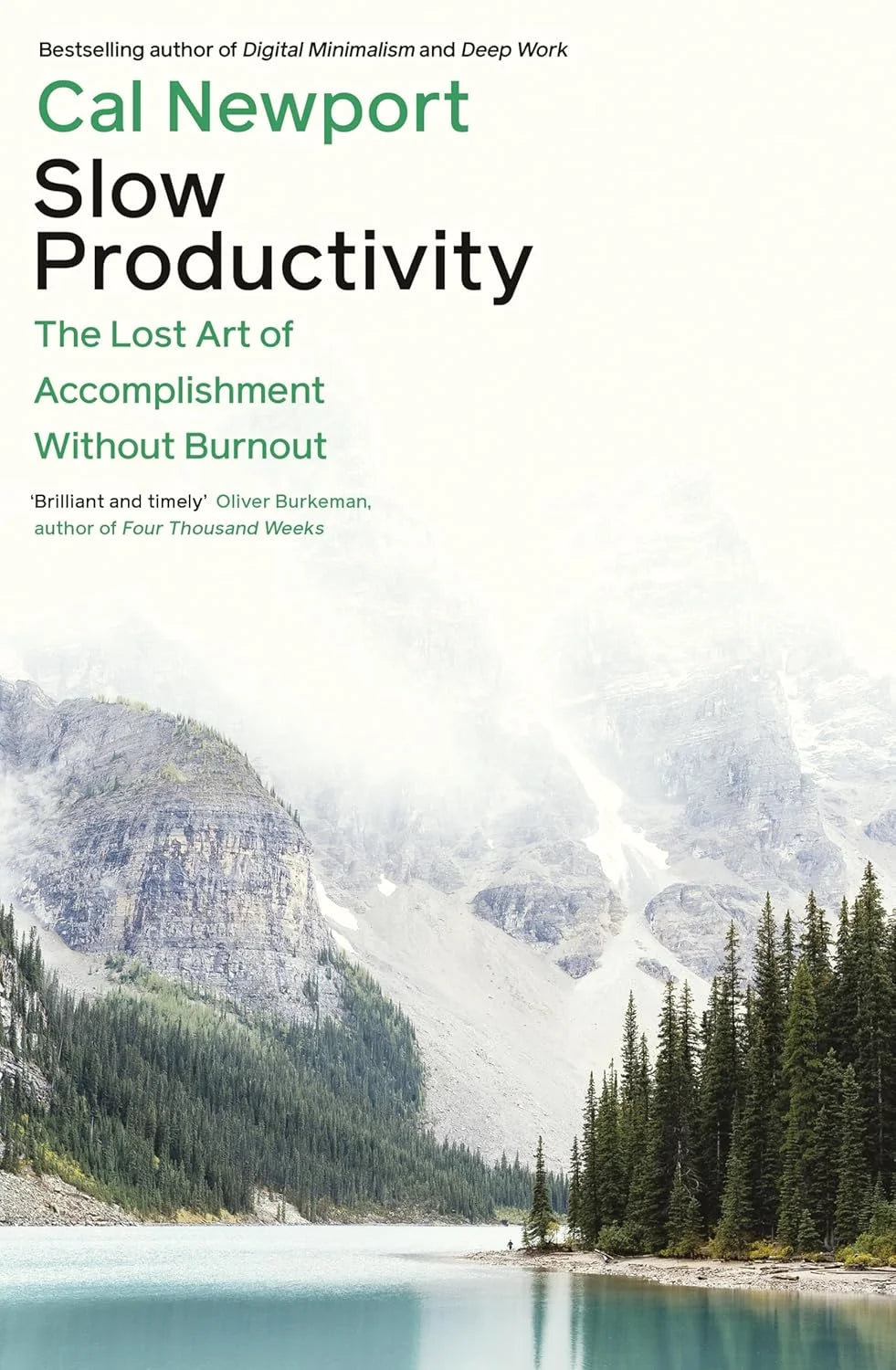 Slow Productivity by Cal Newport | Master Sustainable Work | Bookshelf.pk