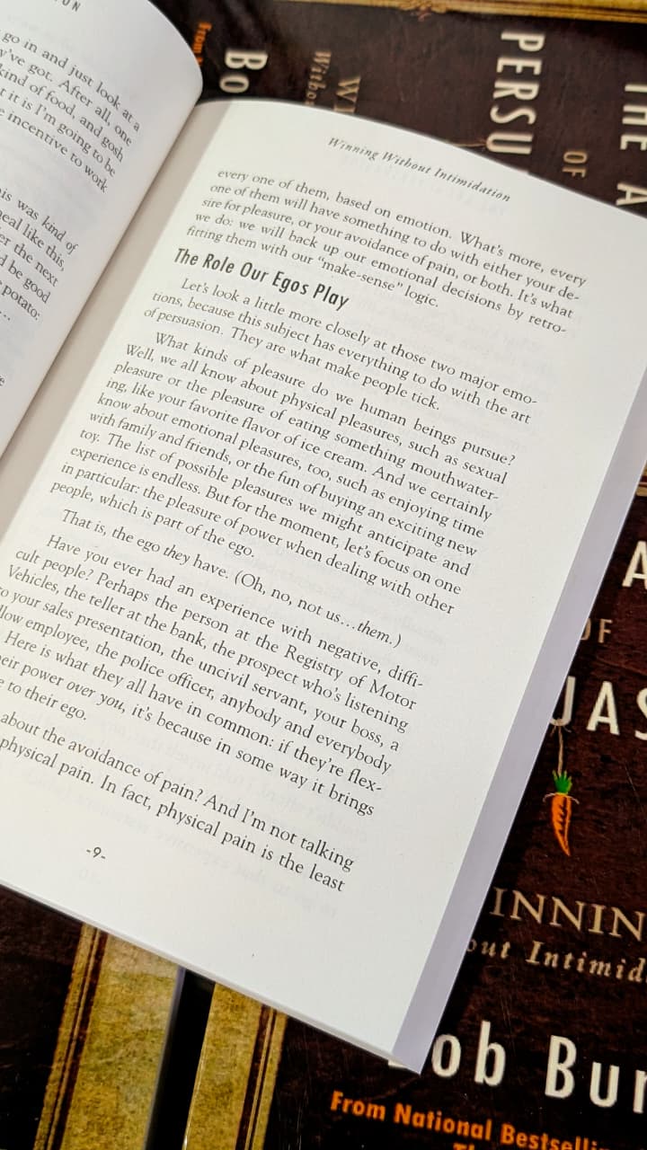The Art of Persuasion by Bob Burg