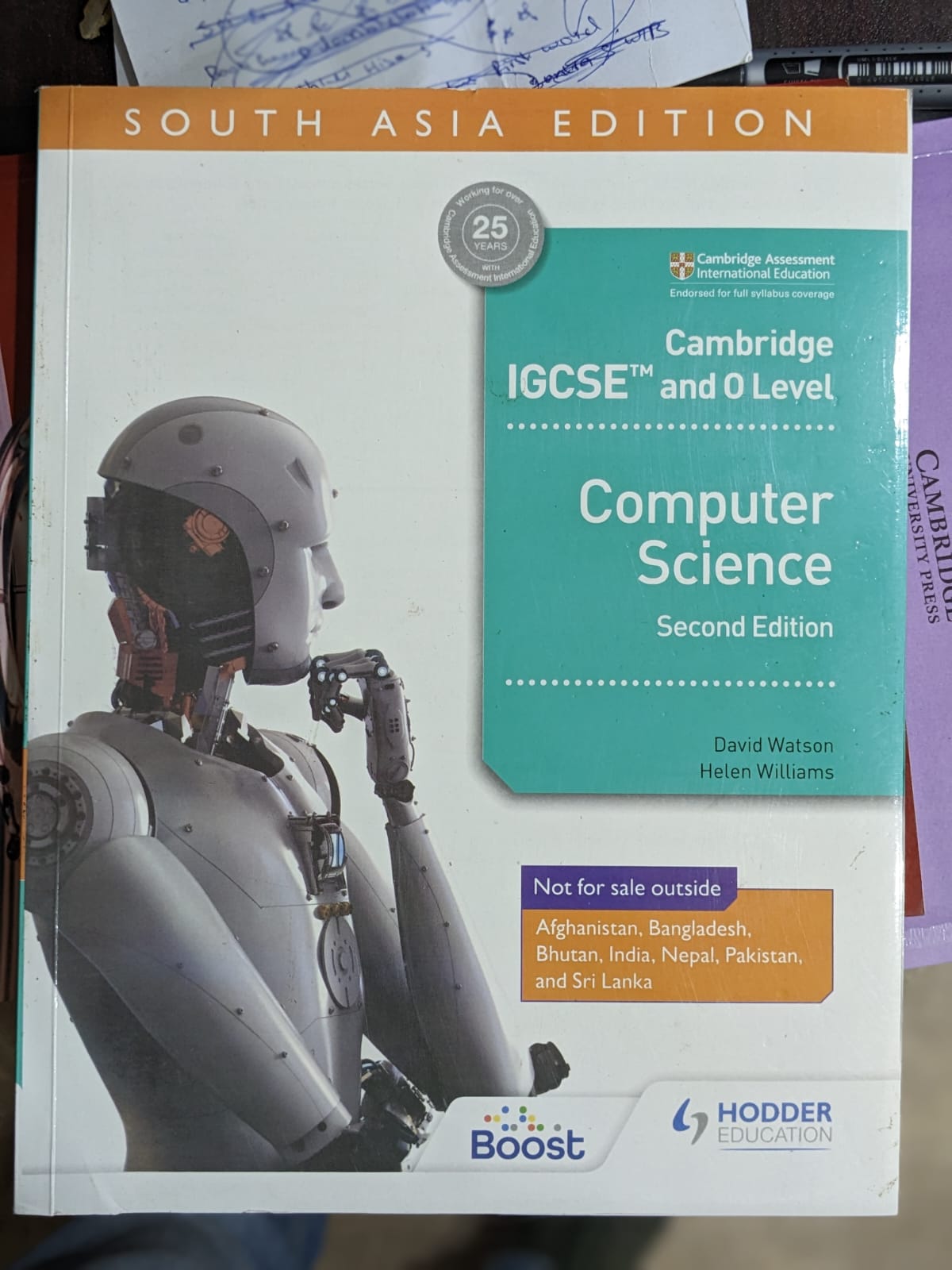 Cambridge IGCSE & O Level Computer Science David Watson Hodder 2nd Edition