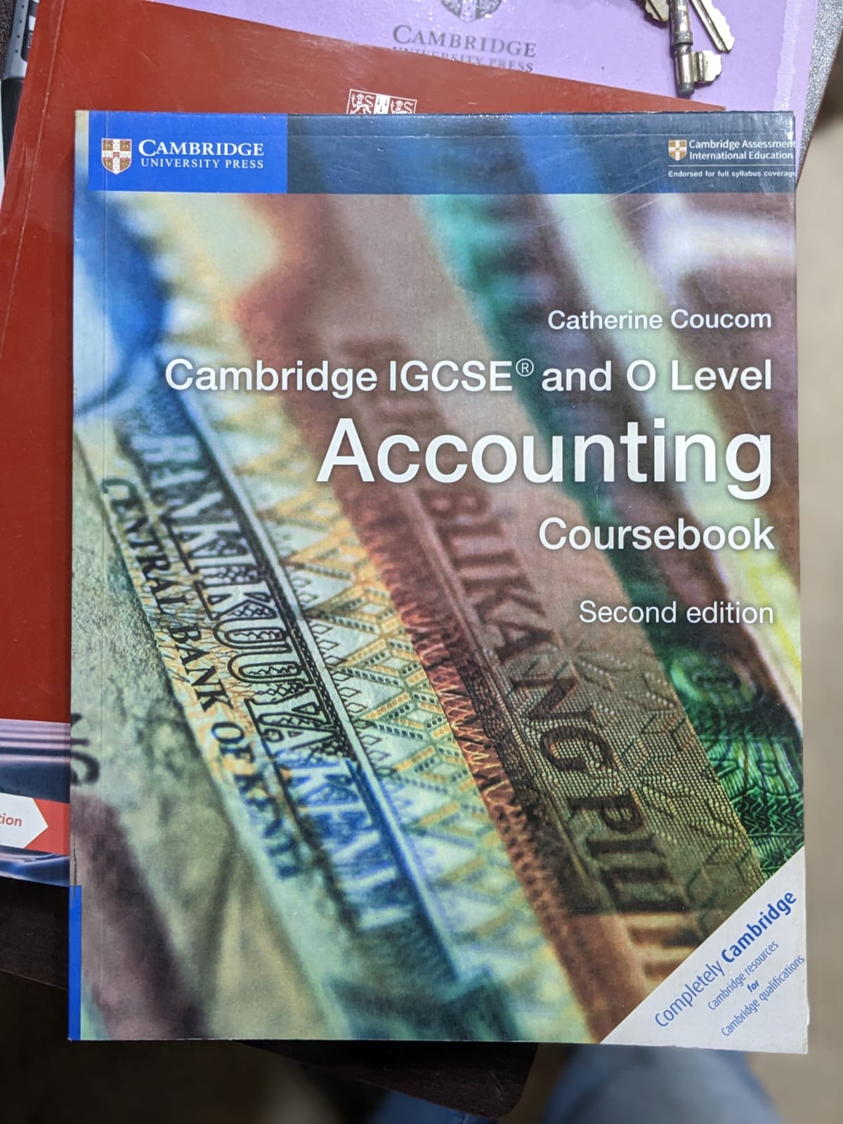 Cambridge IGCSE and O Level Accounting Coursebook 2nd Edition by Catherine Coucom - Bookshelf.pk Pakistan