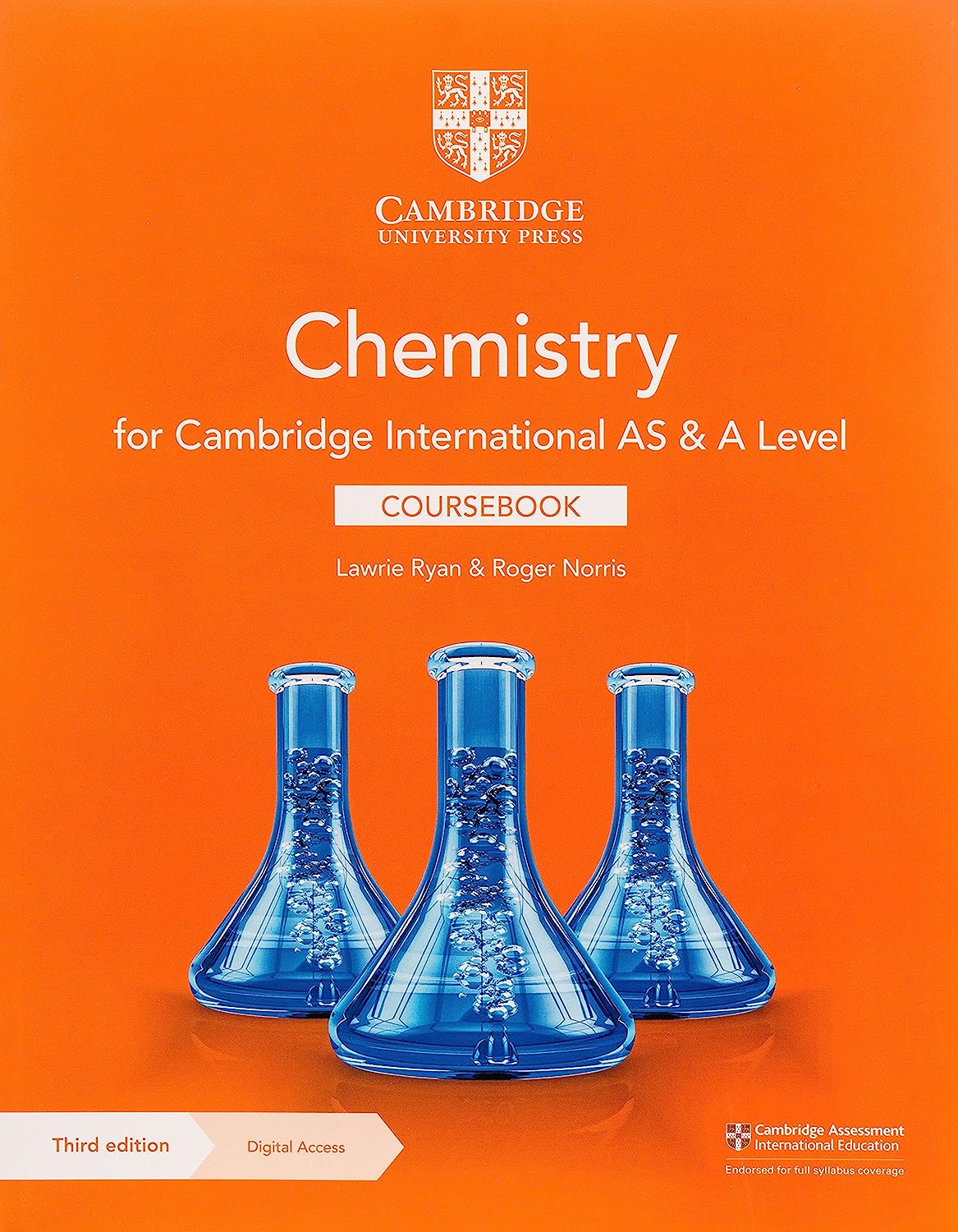 Cambridge International AS & A Level Chemistry Coursebook 3rd Edition by Lawrie Ryan, Roger Norris - Bookshelf.pk Pakistan