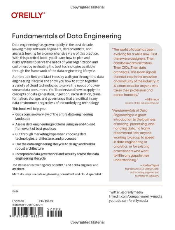 Fundamentals of Data Engineering by Joe Reis - Bookshelf.pk Pakistan