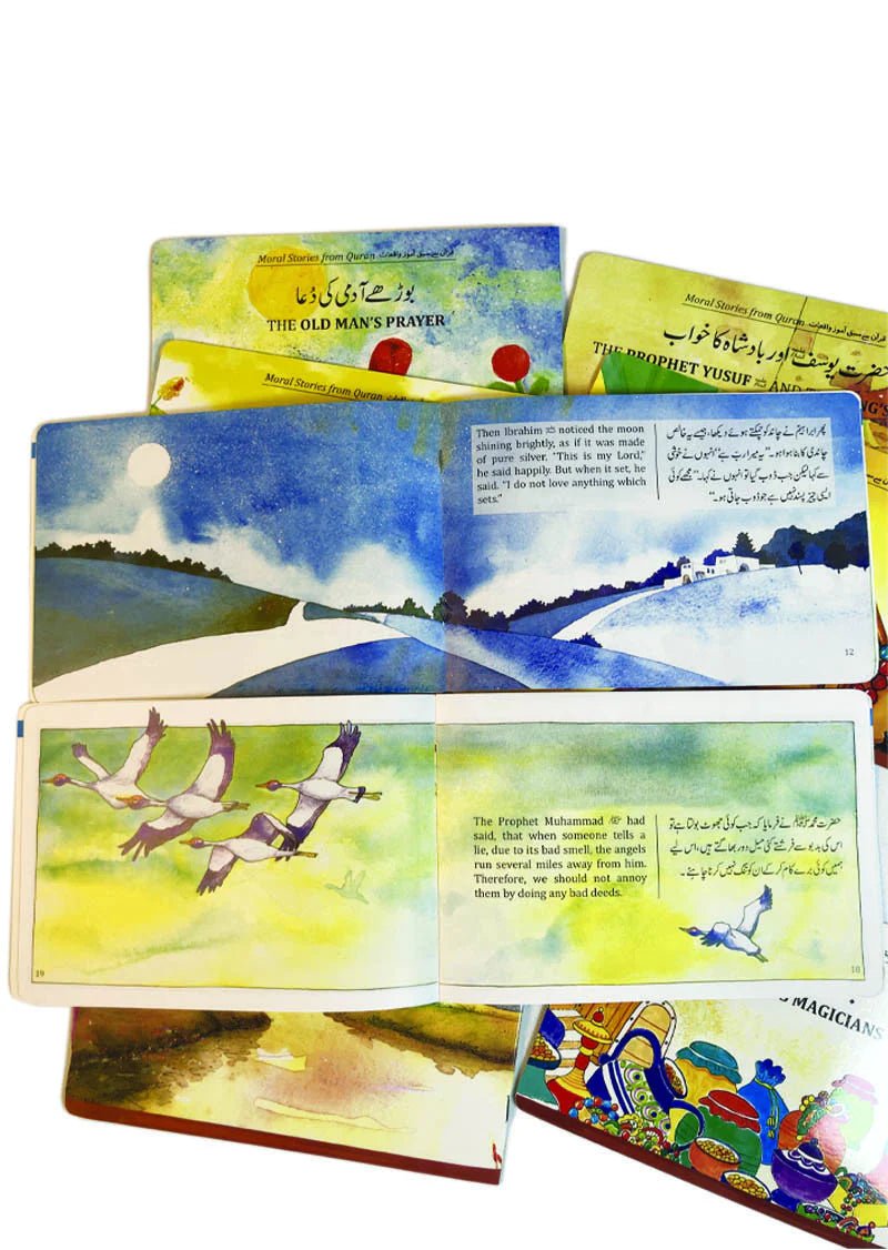 Moral Stories from Quran (12 Books Box Set) - Bookshelf.pk Pakistan