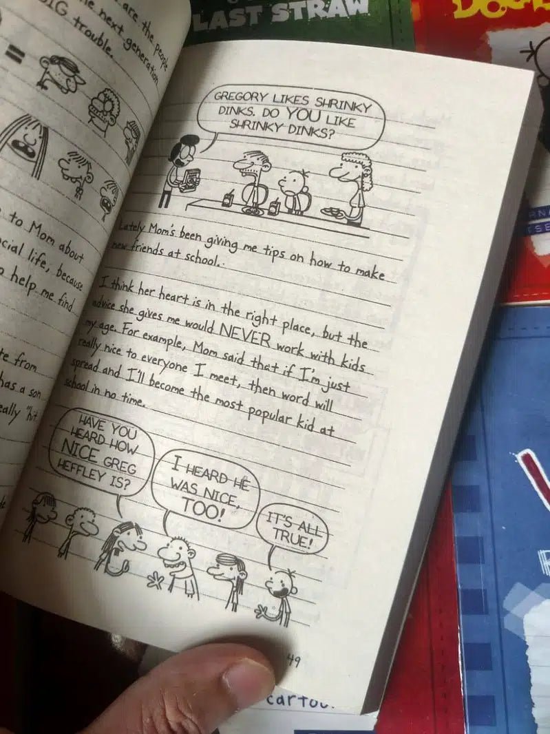 Diary of a Wimpy Kid Series by Jeff Kinney - Bookshelf.pk Pakistan