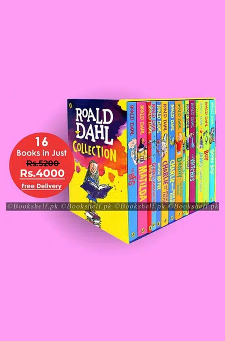 Roald Dahl 16 Books Set - Bookshelf.pk Pakistan