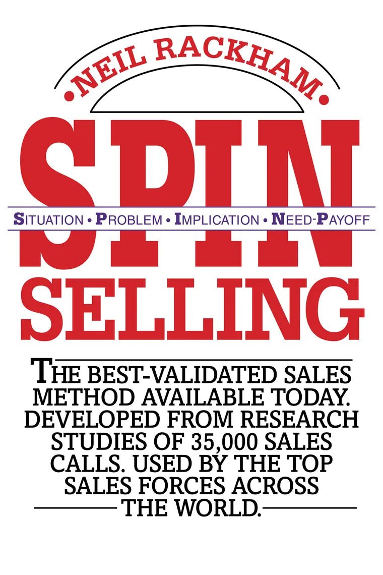 SPIN selling by Neil Rackham - Bookshelf.pk Pakistan